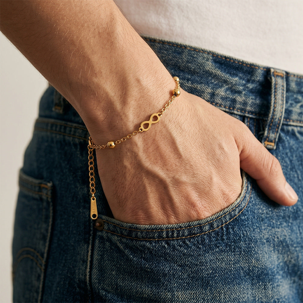 Infinity Beaded Bracelet