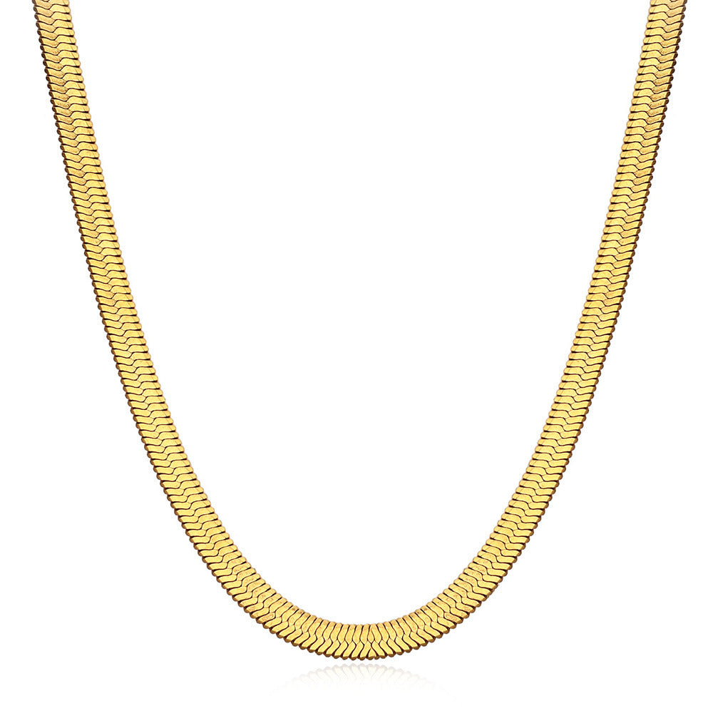 Gold Snake Chain Necklace