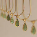 Vintage Water-Drop Pendant Necklace