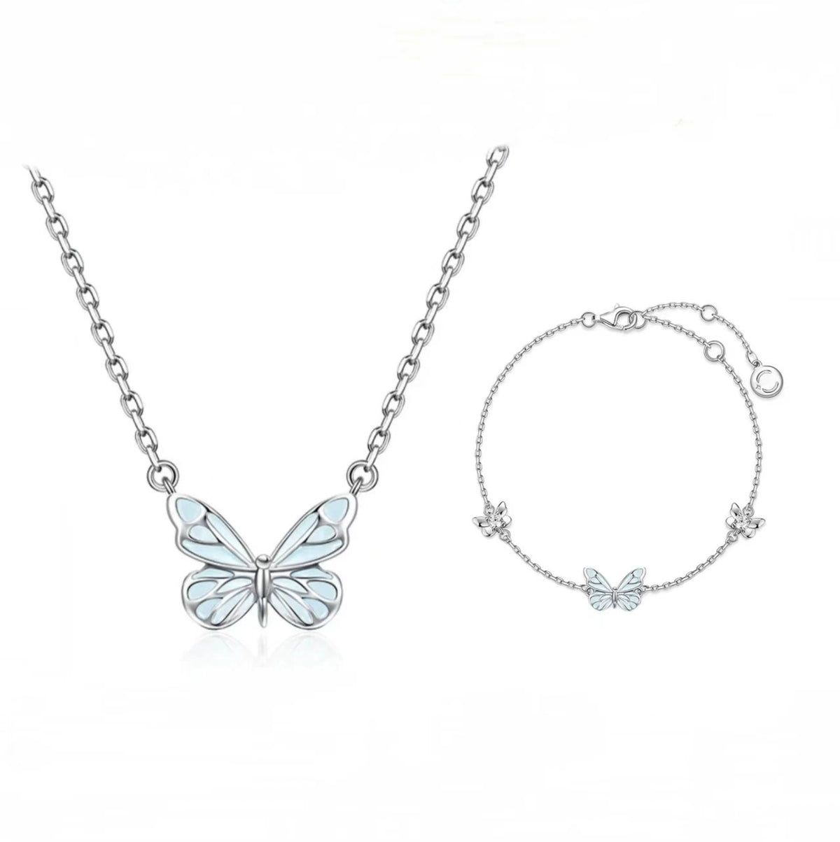 Luminous Butterfly Bracelet or Necklace
