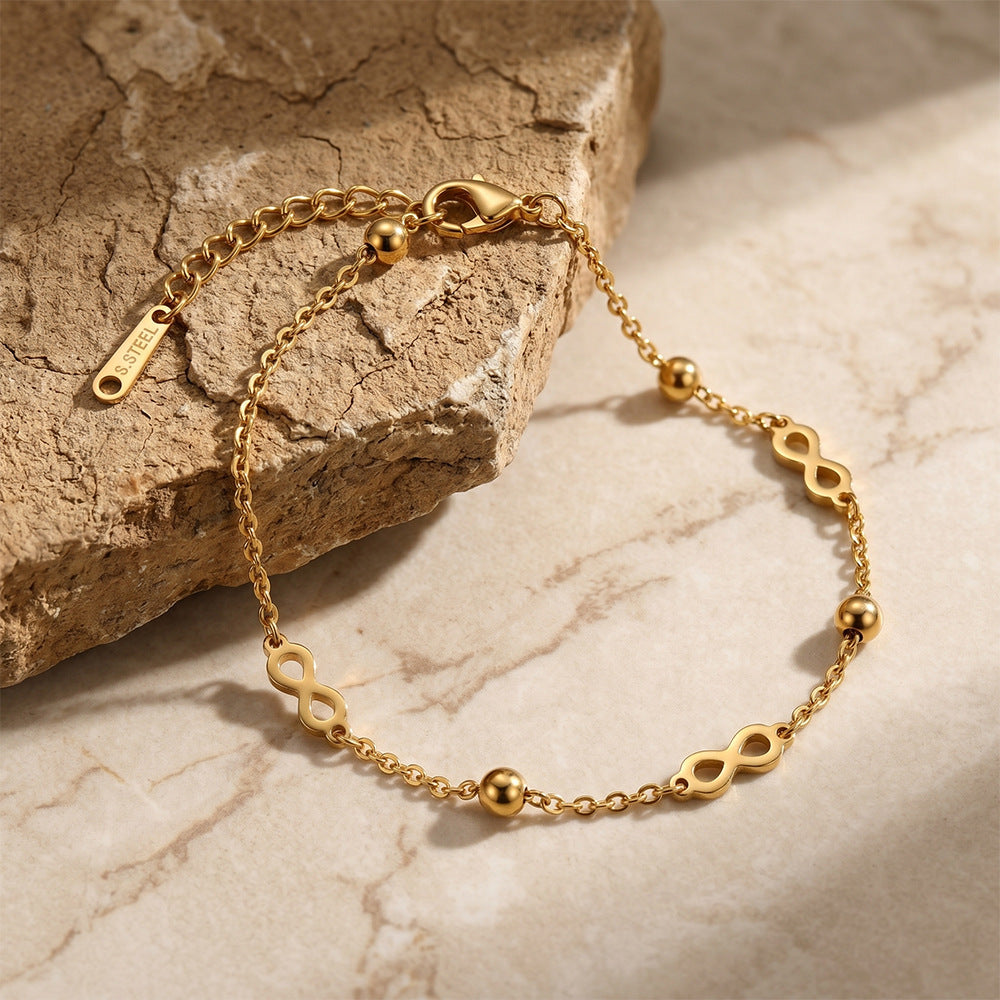 Infinity Beaded Bracelet